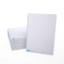 Show-me Pack of 100 x A4 Polypropylene Plain/Plain whiteboards