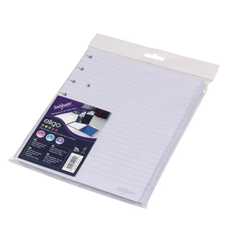 Snopake FSC Eligo ReOrganiser Refill Sheets A5- 1 Pack 
