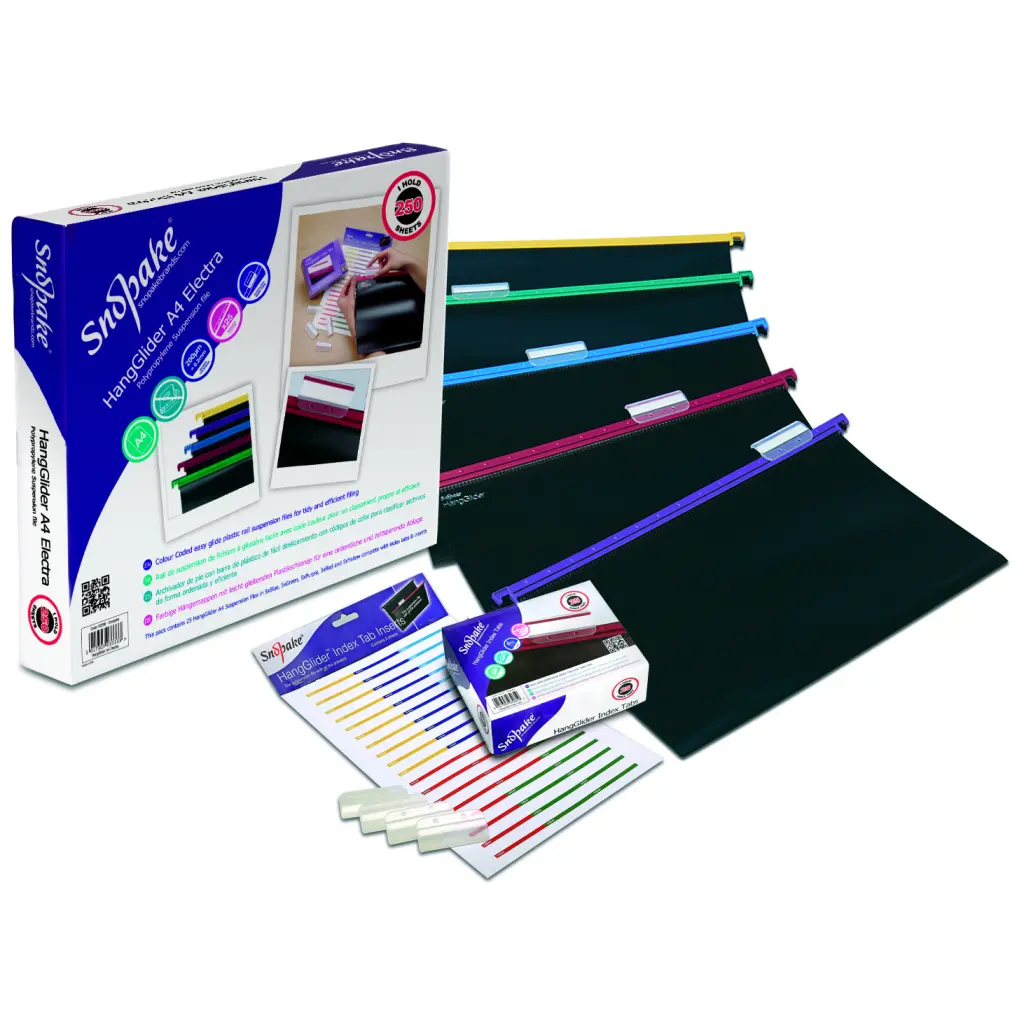 Snopake HangGlider Box of 25 Files- 1 Box