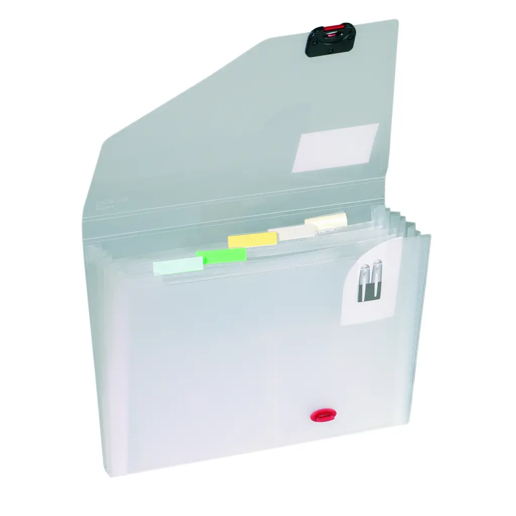 Snopake Organiser 6 part A4 Clear- 1 Organsier