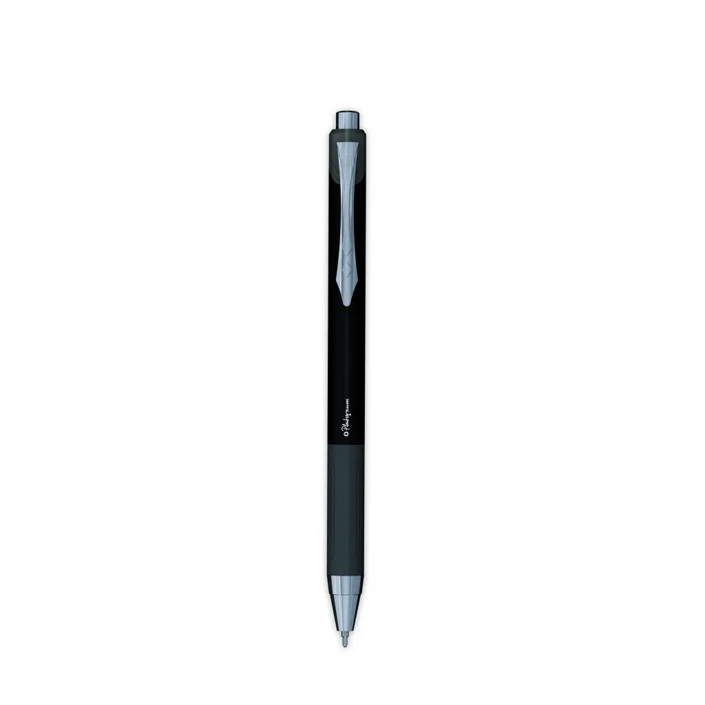 Snopake Tixx Ball Point Black - 1 Box of 12 pens