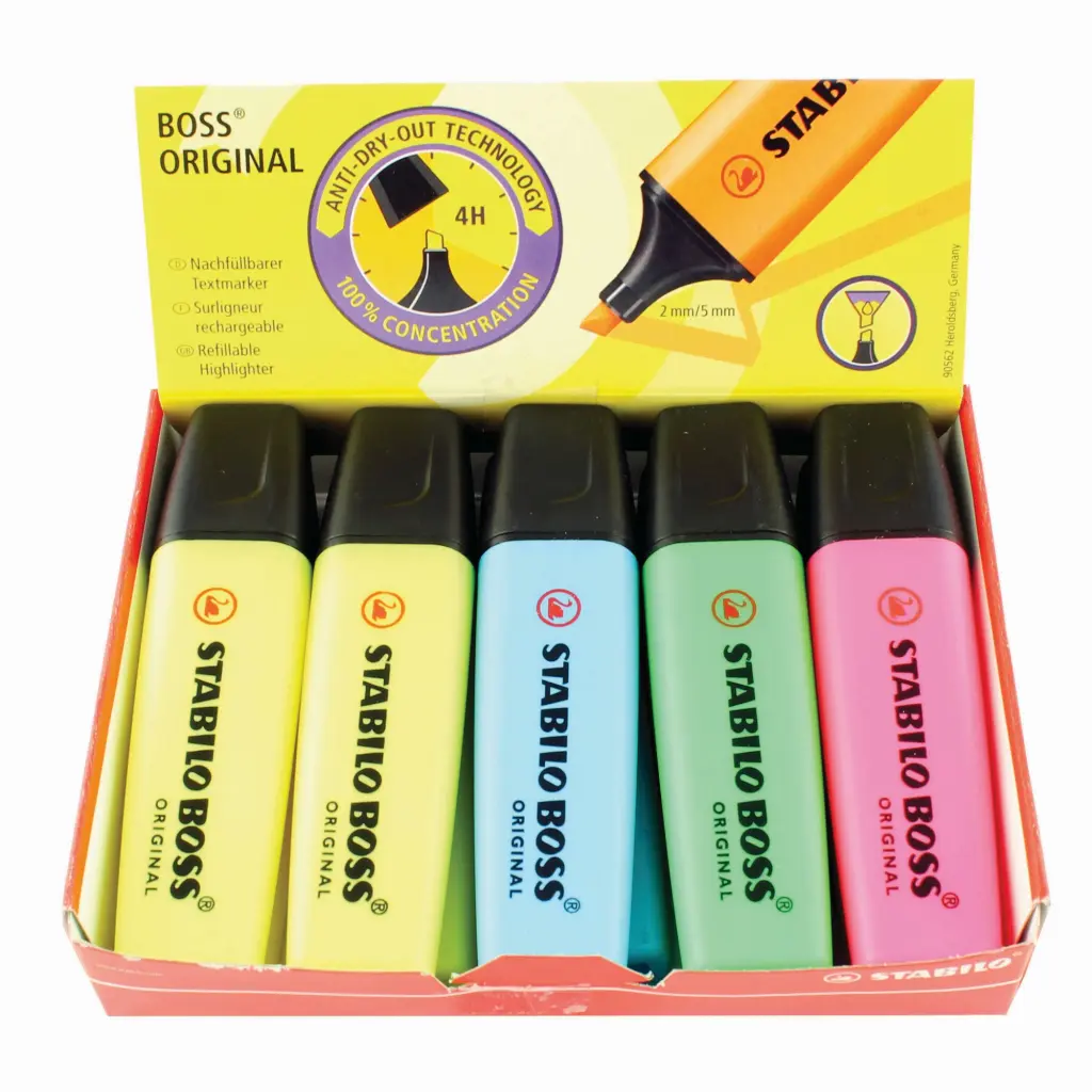 Stabilo BOSS Original 4 Colour Colourmix (10)