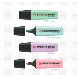 Stabilo BOSS Original Pastel - Pack of 4