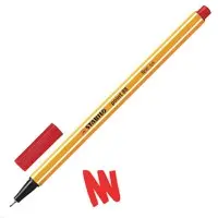 Stabilo Point 88 Fineliner Red (10)