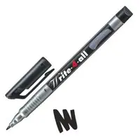 Stabilo Write-4-all Fine Permanent Marker Black (10)