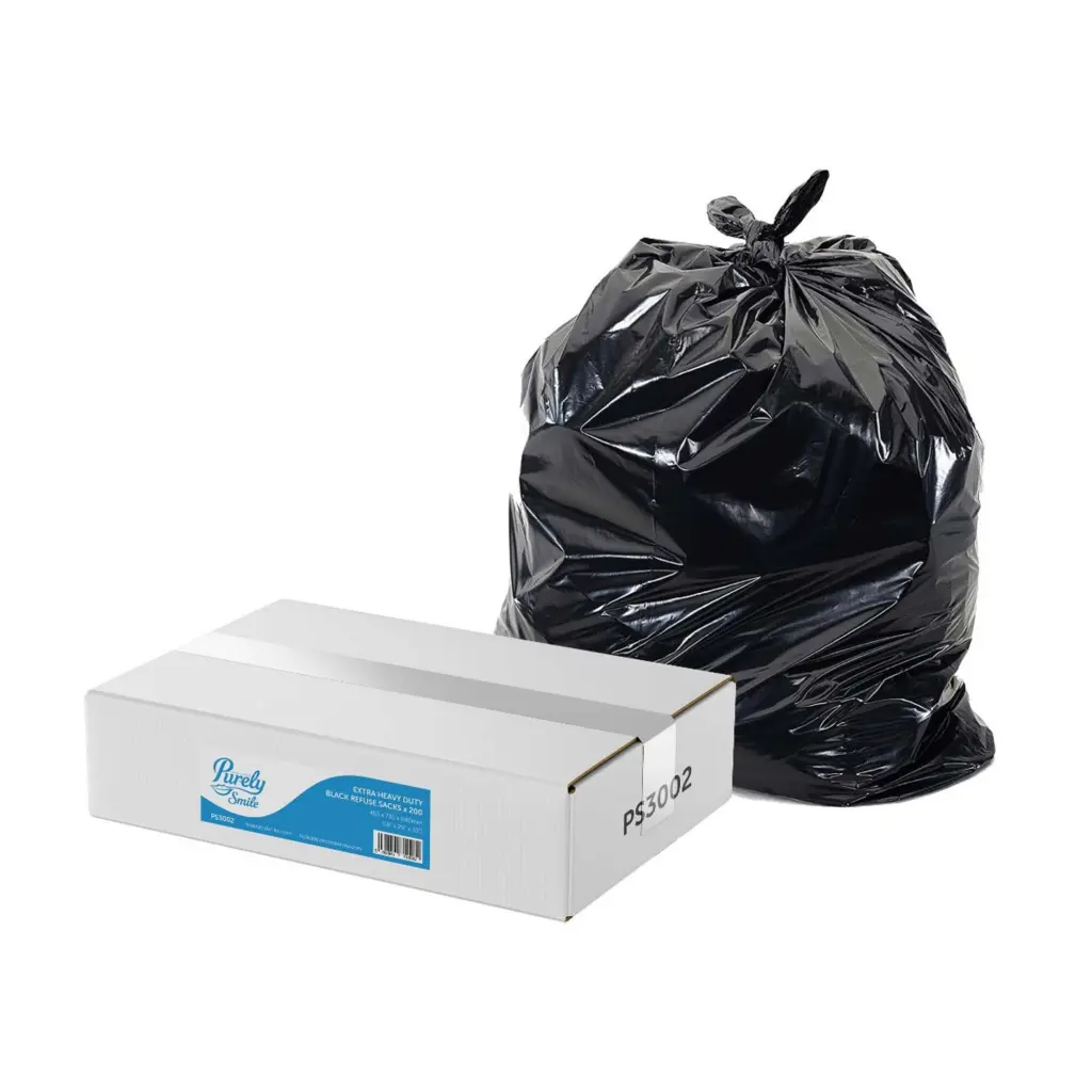 Standard Black Sacks Extra Heavy Duty (200)