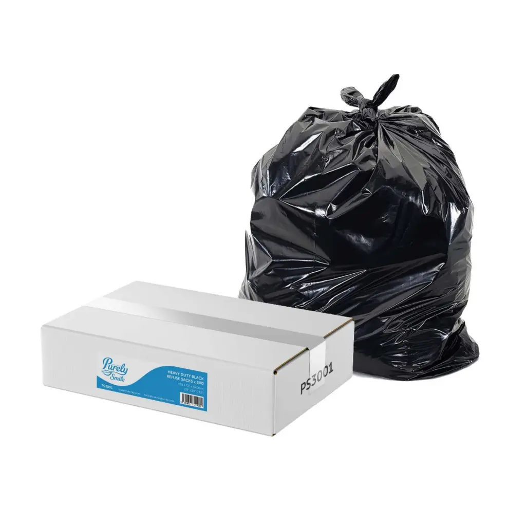 Standard Black Sacks Heavy Duty (200)