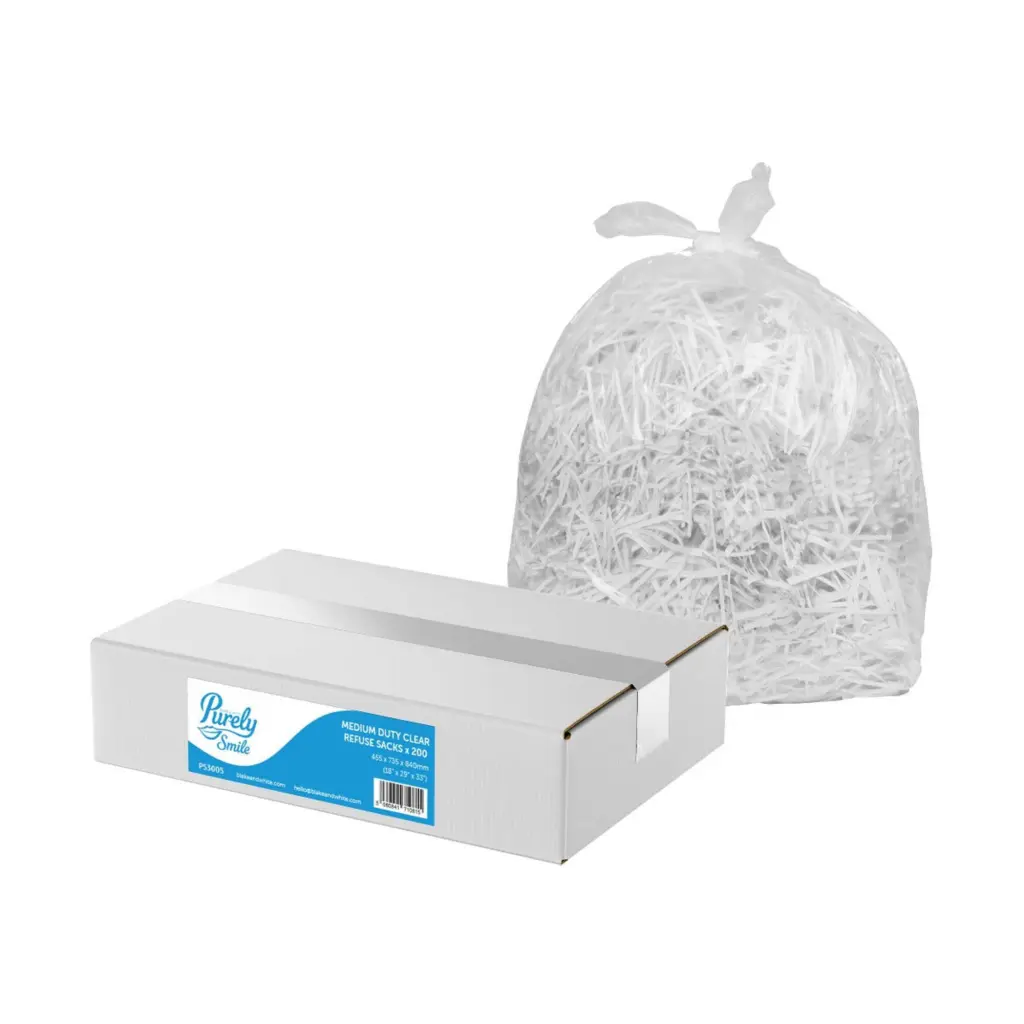 Standard Clear Sacks Medium Duty (200)
