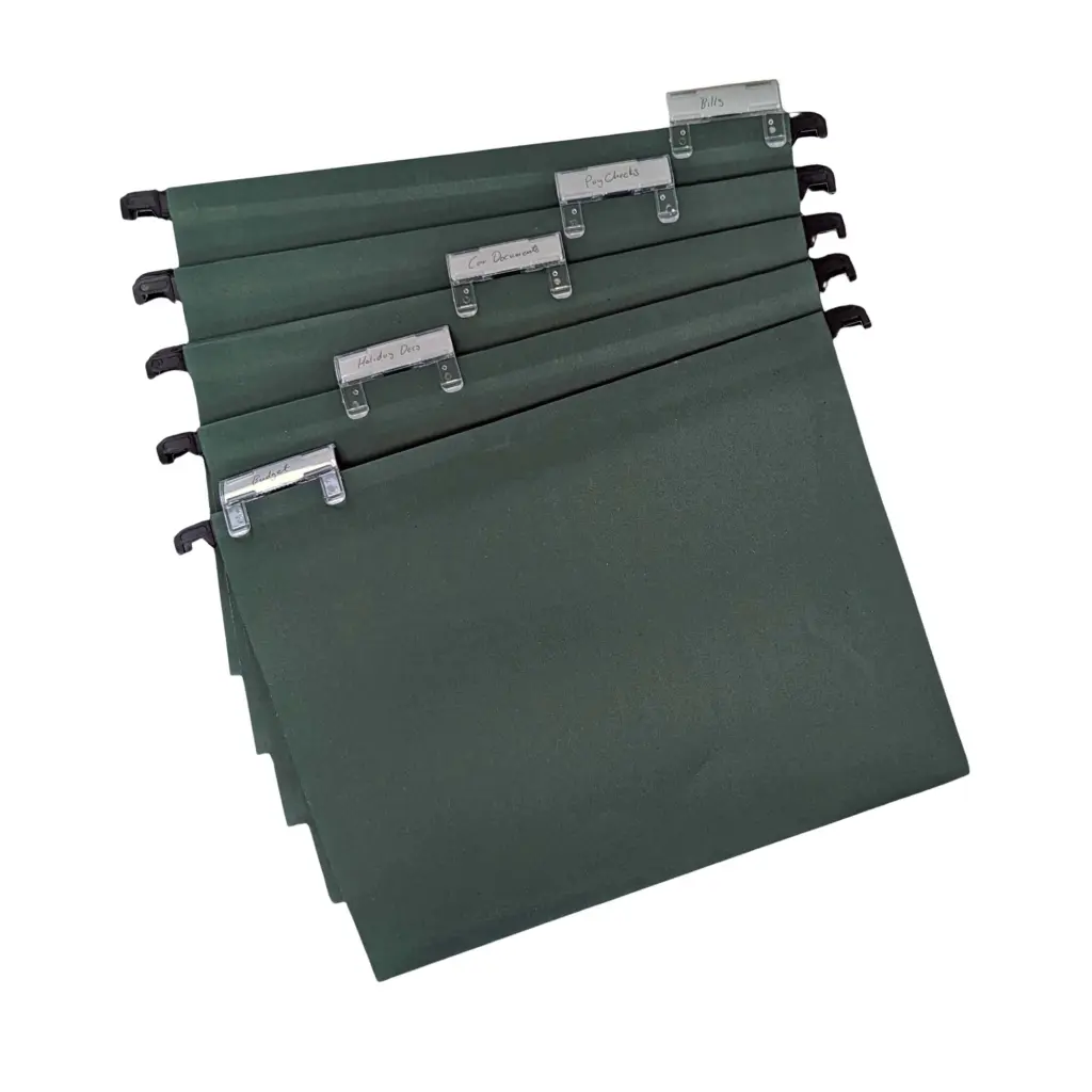 Suspension Files A4 Green - 10pk