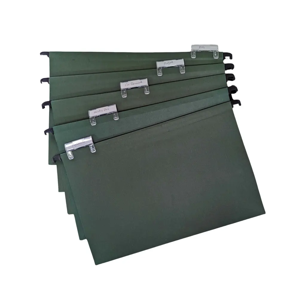 Suspension Files Foolscap Green - 10pk