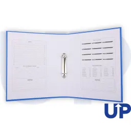 UP A4 25mm 2 Ring Binder Blue Pack of 10