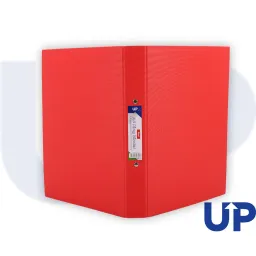 UP A4 25mm 2 Ring Binder Red Pack of 10