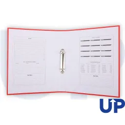 UP A4 25mm 2 Ring Binder Red Pack of 10