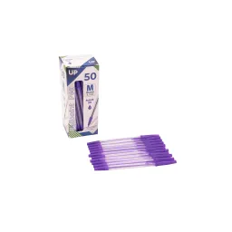 UP Ballpoint Pen Medium Purple Pack of 50
