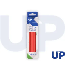UP C1 HB Wood Case Pencil Pack of 12