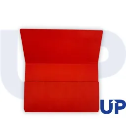 UP Half Flap Document Wallet Pack of 50 - Red
