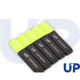 UP Highlighter Yellow Pack of 10