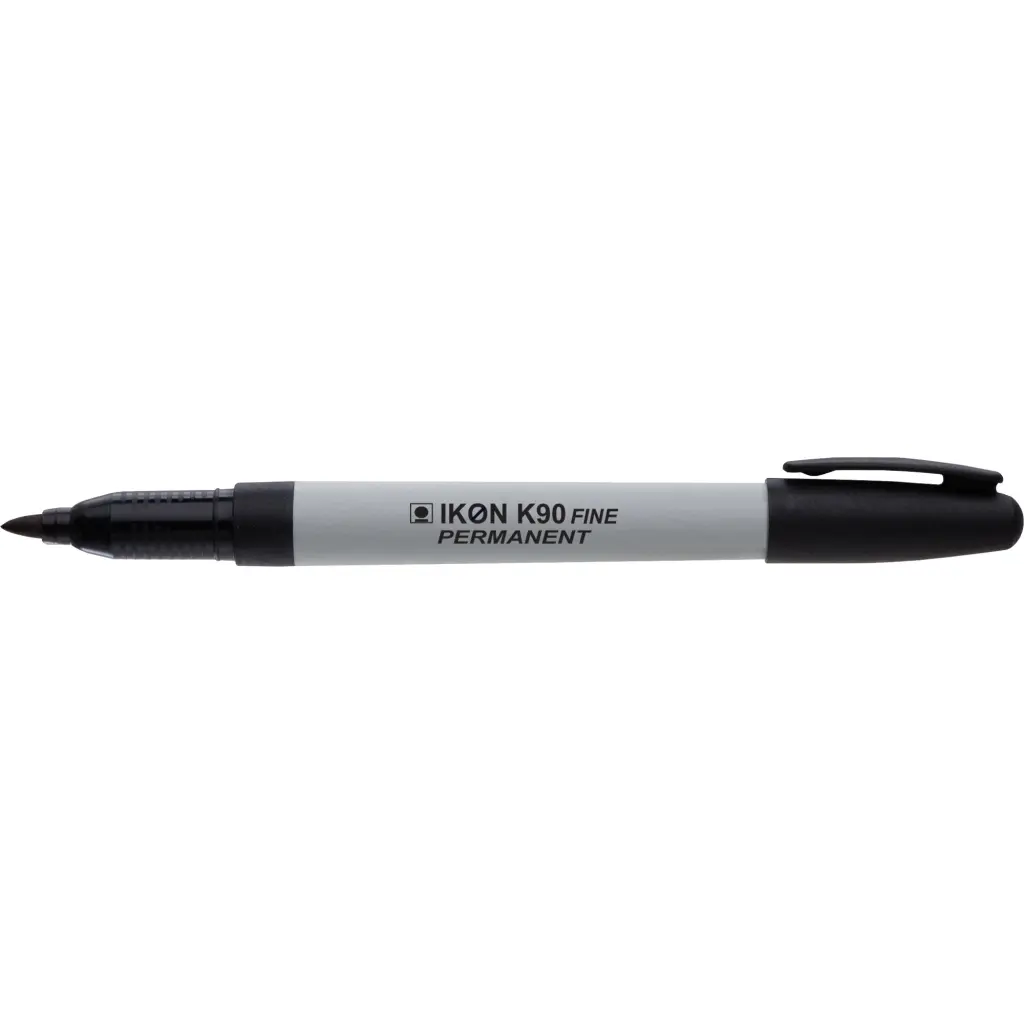 UP Permanent Marker Fine Black 0.8mm (10)