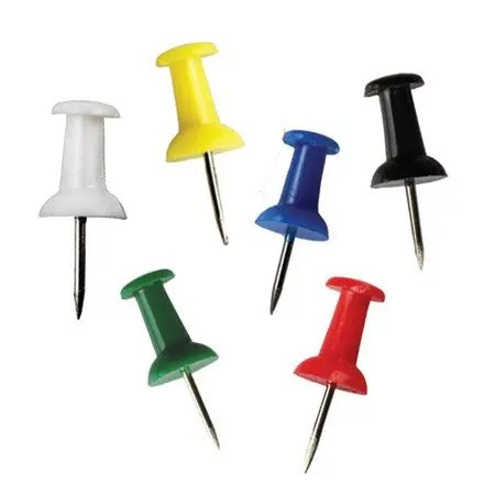 UP Push Pins Assorted Pack 25       