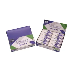 UP Rubber Eraser Pack of 20