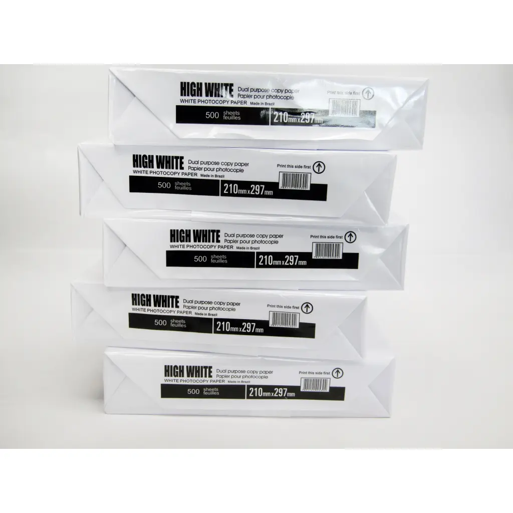 Unbranded Copier/ Laser Paper A4 White Pk 5 Reams of 500 Unmarked