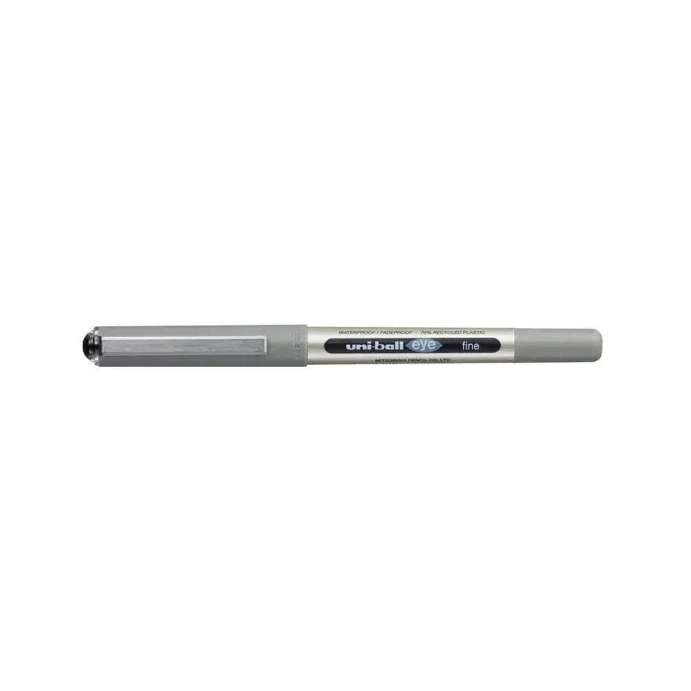 Uni-ball UB-157 Liquid Ink Rollerball Black Pack of 12