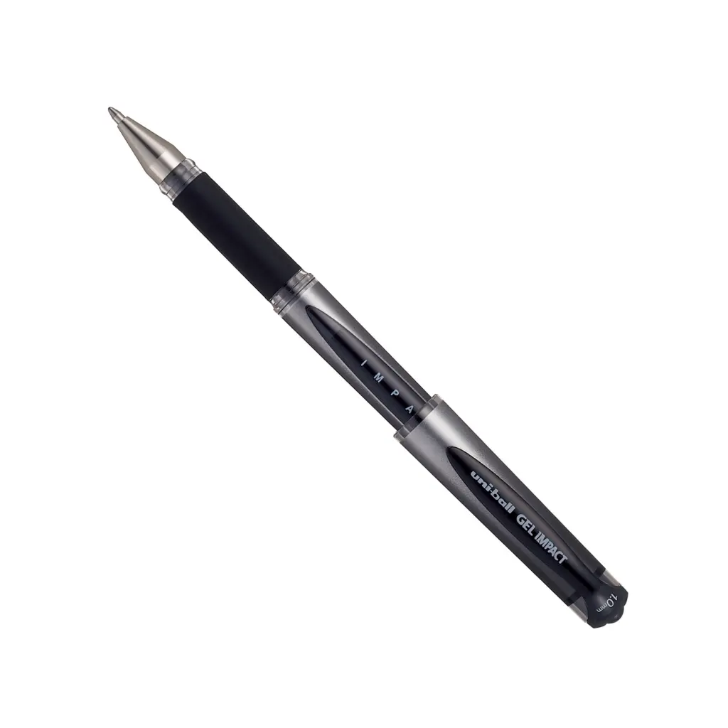 Uni-ball UM-153 Signo Impact Gel Rollerball Black Pack of 12