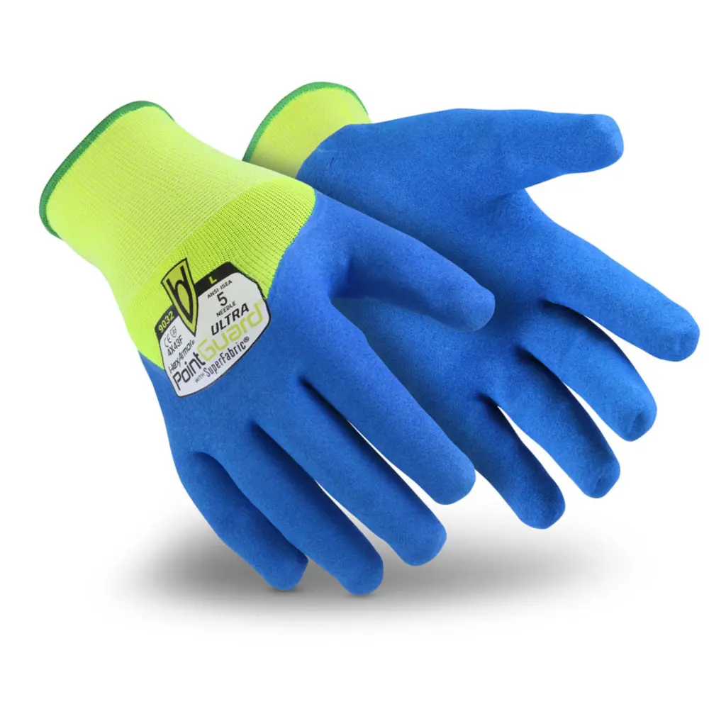 Uvex Hexarmor Pointguard Ultra Needlestick Glove Saturn Yellow / Royal 10