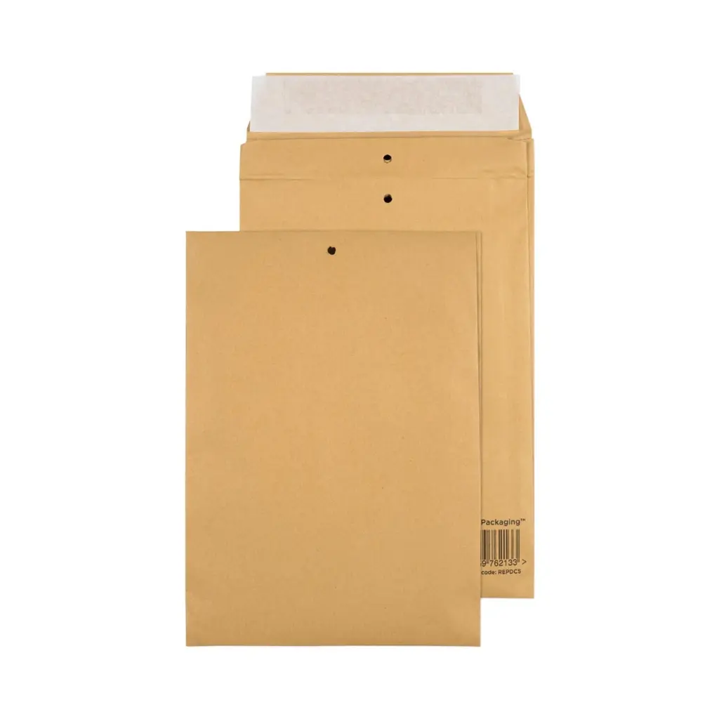 VITA C5 Manilla Ecocushion Padded Mailer Peel and Seal 140gsm 229x162mm BOX 100