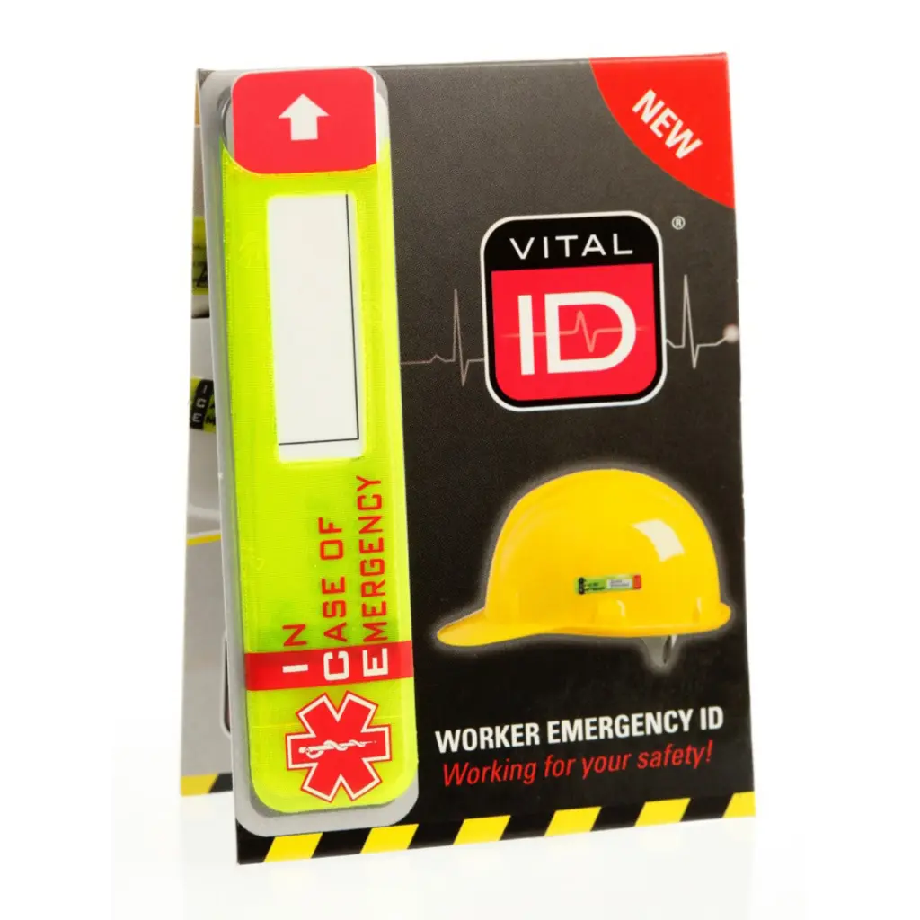 Vital ID Emergency Id Data Window (Ice) 