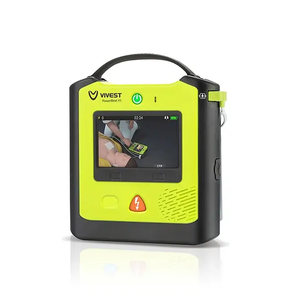 Vivest Power Beat Semi Auto Aed X3  Black H23.2Xw20.9Xd5.9