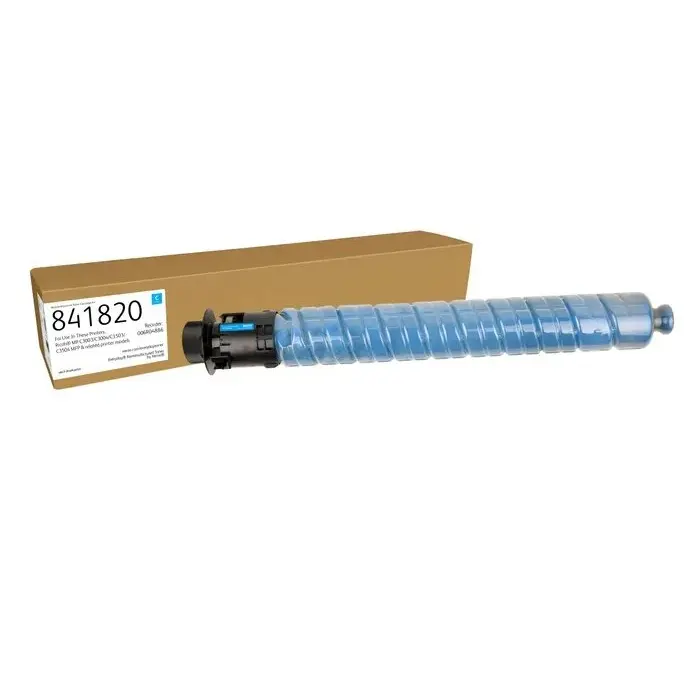 XET A3 Everyday Remanufactured Toner Cyan replaces Ricoh 841820
