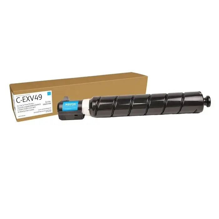XET A3 Everyday Remanufactured Toner replaces Canon C-EXV49 Cyan (8525B002)