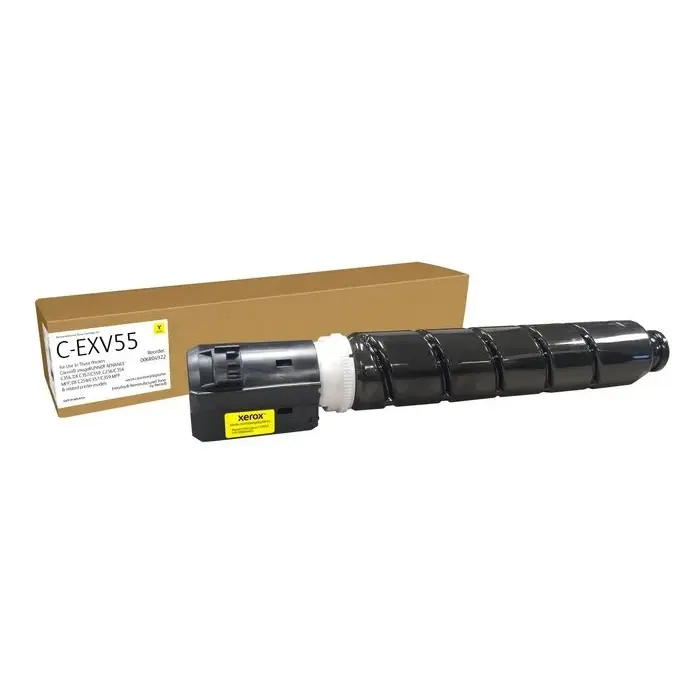 XET A3 Everyday Remanufactured Toner replaces Canon C-EXV55 Yellow (2185C002AA)
