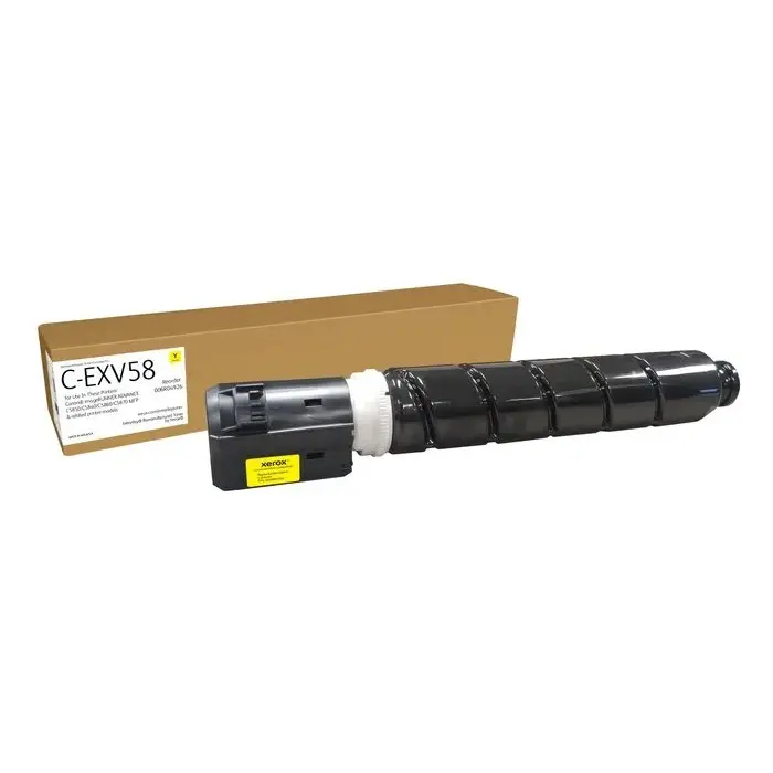 XET A3 Everyday Remanufactured Toner replaces Canon C-EXV58 Yellow (3766C002AA)