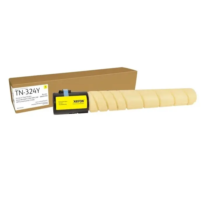 XET A3 Everyday Remanufactured Toner replaces Konica Minolta TN-324Y Yellow (A8DA230)