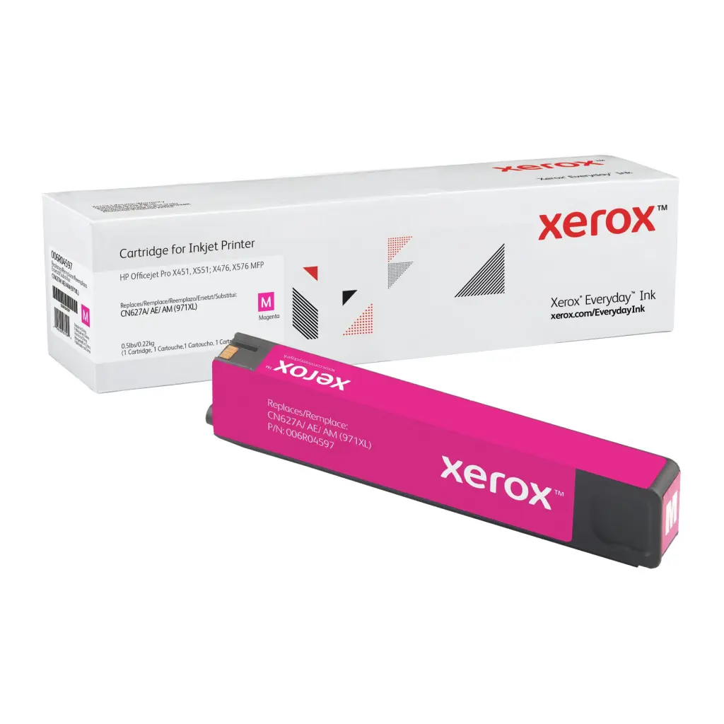Xerox Everyday Ink For HP CN627AE 971XL Magenta Ink Cartridge 006R04597