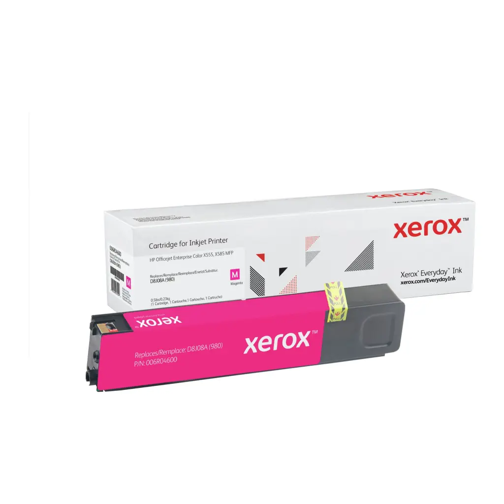 Xerox Everyday Ink For HP D8J08A 980 Magenta Ink Cartridge 006R04600