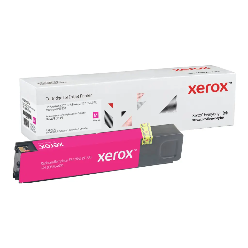 Xerox Everyday Ink For HP F6T78AE 913A Magenta Ink Cartridge 006R04604 WHILE STOCK LASTS