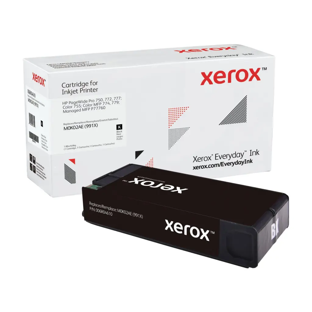 Xerox Everyday Ink For HP M0K02AE 991X Black Ink Cartridge 006R04610