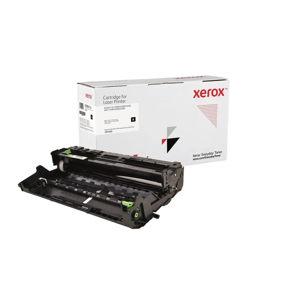 Xerox Everyday Reman For Brother DR3400 Black Laser Drum 006R04754 