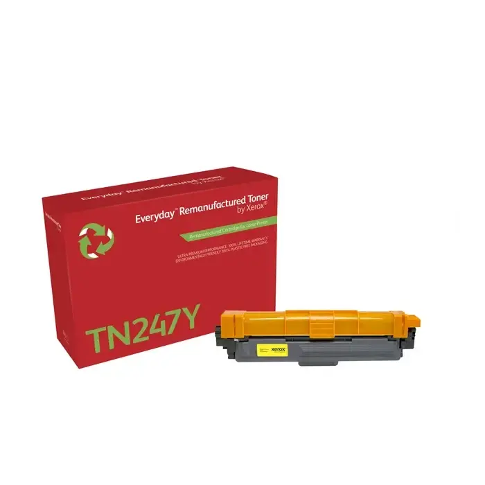 Xerox Everyday Reman For Brother TN247Y Yellow Laser Toner 006R04520