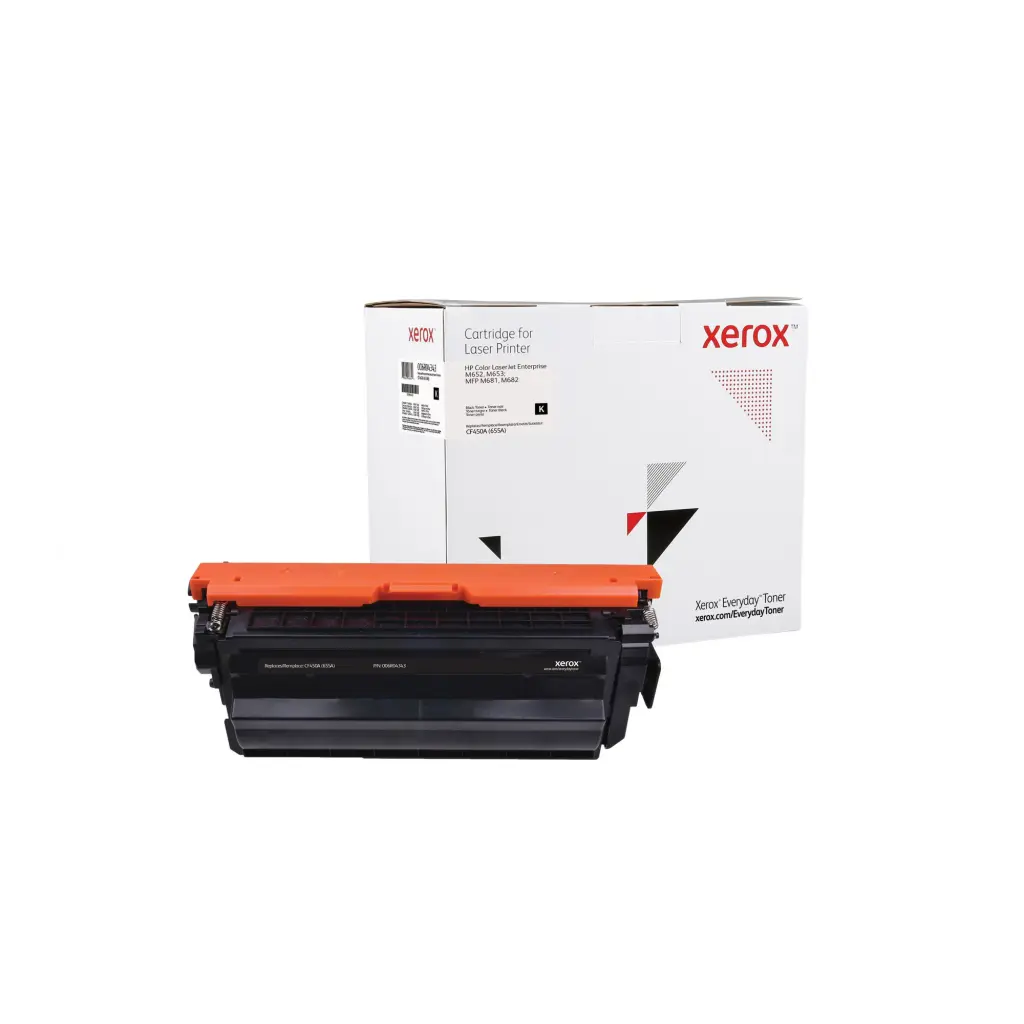 Xerox Everyday Reman For HP CF450A 655A Black Laser Toner 006R04343