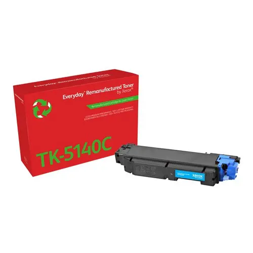 Xerox Everyday Reman For Kyocera TK5140C Cyan Laser Toner 006R04800
