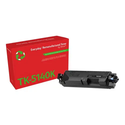 Xerox Everyday Reman For Kyocera TK5140K Black Laser Toner 006R04801