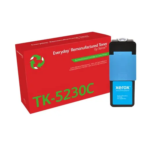 Xerox Everyday Reman For Kyocera TK5230C Cyan Laser Toner 006R04804