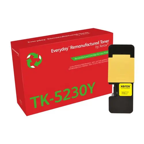 Xerox Everyday Reman For Kyocera TK5230Y Yellow Laser Toner 006R04807