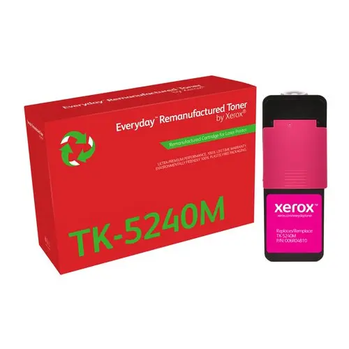 Xerox Everyday Reman For Kyocera TK5240M Magenta Laser Toner 006R04810