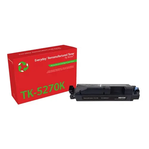 Xerox Everyday Reman For Kyocera TK5270K Black Laser Toner 006R04813