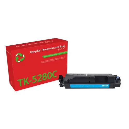 Xerox Everyday Reman For Kyocera TK5280C Cyan Laser Toner 006R04816